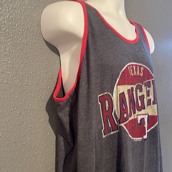 MLB Distressed Texas Rangers Tank - Picture 3 of 5